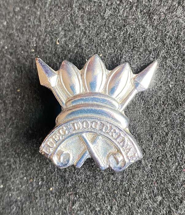 111 BATTALION BERET BADGE 1980-2003- 2 PINS