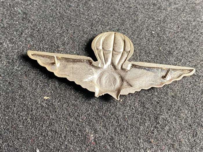 CISKEI POLICE PARACHUTE WING- 2 PINS