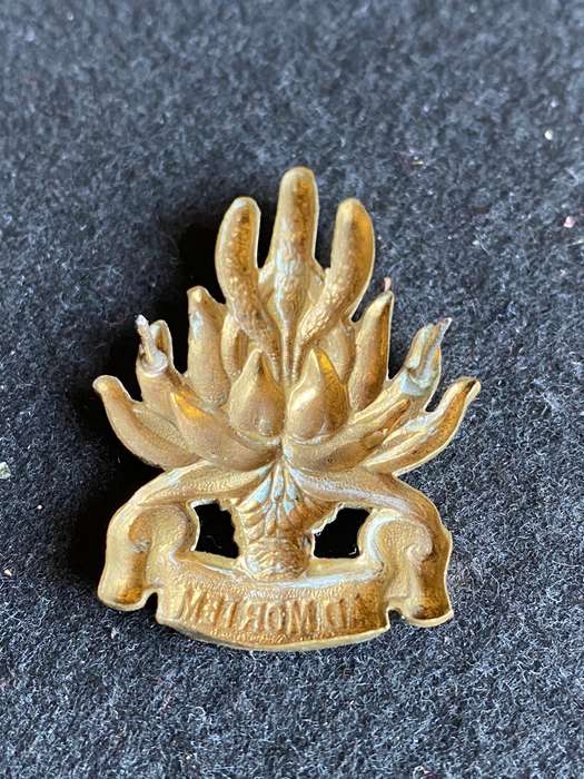 REGT. PIET RETIEF CAP BADGE- 2 PINS