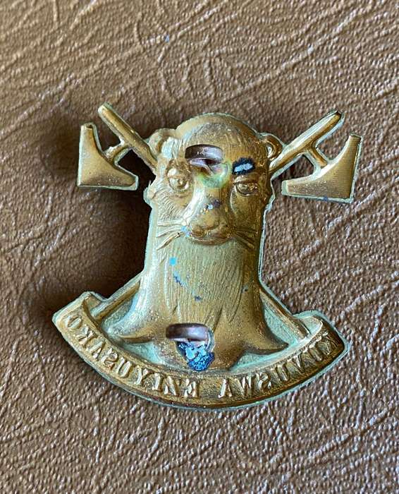 115 BATTALION BERET BADGE-1980'S- 1990'S- 2 LUGS