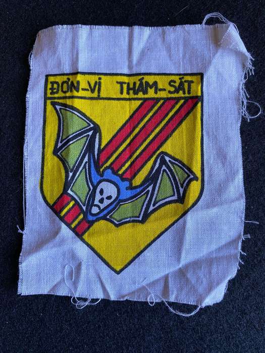ORIGINAL VIETNAM PATCH-C4 MIKE FORCE-BORDER RECON-TACTICAL ZONE 4-MOBILE STRIKE FORCE,MEKONG DELTA-C