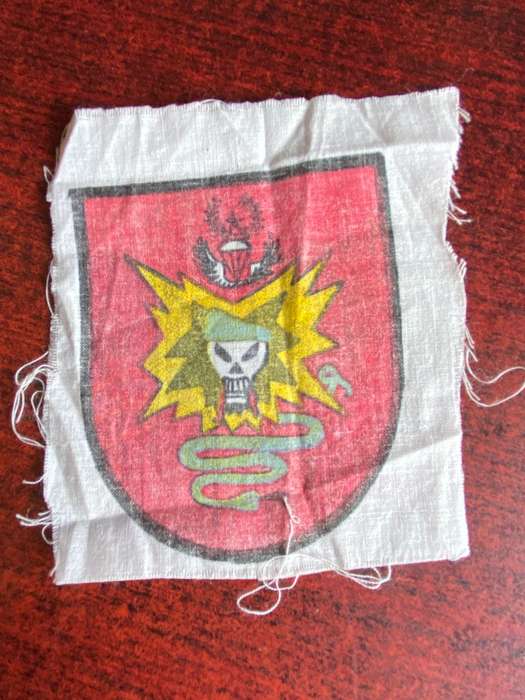 VIETNAM WAR PATCH FOR THE US ARMY SPECIAL FORCES COMMAND,SPECIFICALLY ASSOCIATED WITH THE MILITARY A