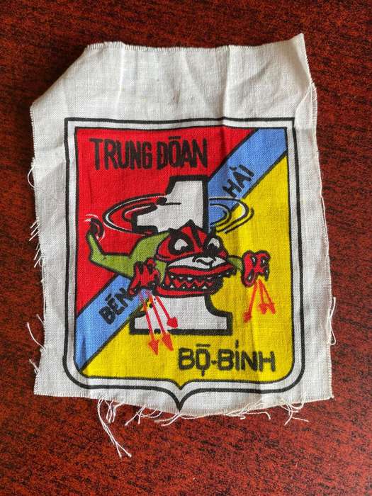 Vietnam War Patch for the 2nd Inf. Regt. of the Army of the Rep. of Vietnam (ARVN)