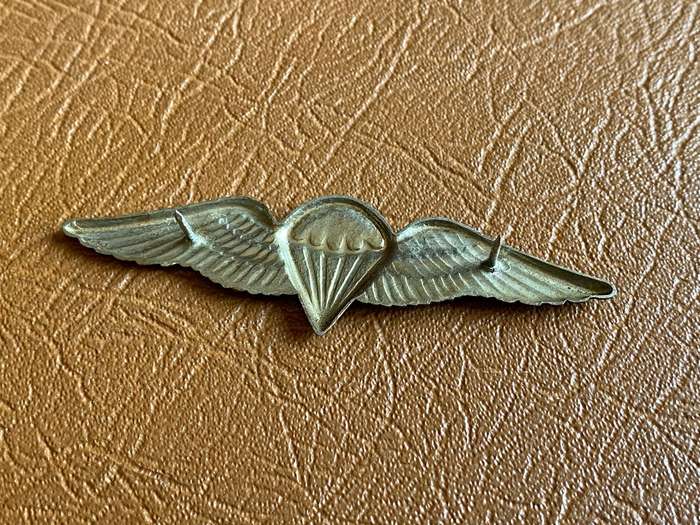 SADF PARATROOPER BASIC PARA WING DARK BLUE BETWEEN LINES-FULL SIZE- 2 PINS