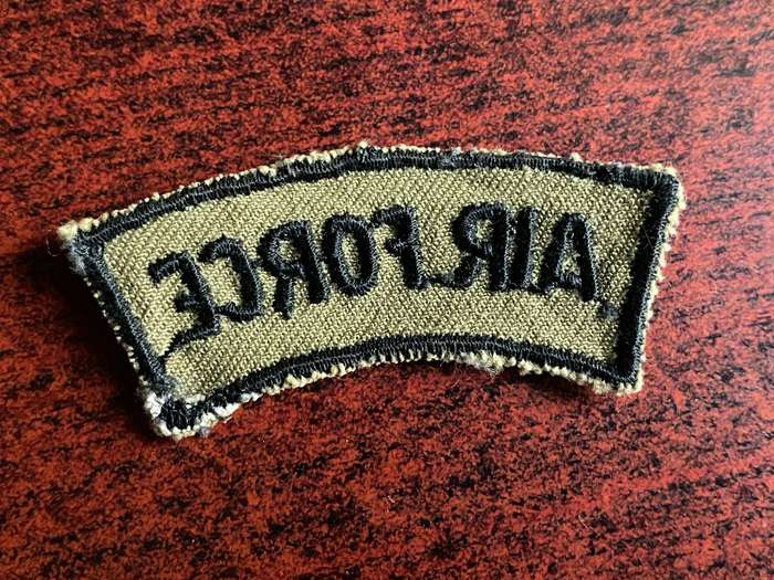 RHODESIA AIR FORCE TITLE-WORN 1970'S-80