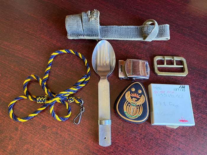 MIXED MILITARY LOT-SOLD TOGETHER- 7 ITEMS