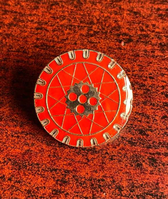 SADF MOTORBIKE INSTRUCTOR CLASS 1 PROFICIENCY BADGE-APPROVED IN 1982- 2 PINS
