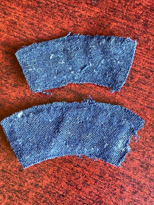 RHODESIA AIR FORCE TITLE PAIR-WORN 1970'S-1980