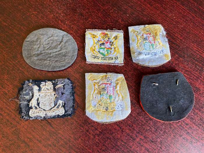 SADF MIXED LOT OF RANKS-WO 1 AND 2
