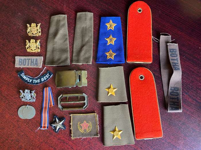 SADF MIXED LOT 19 ITEMS IN TOTAL