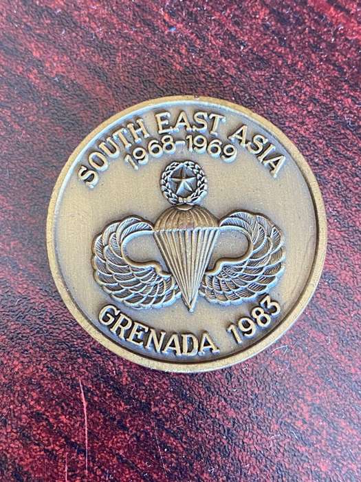 82 ND AIRBORNE DIVISION CHALLENGE COIN