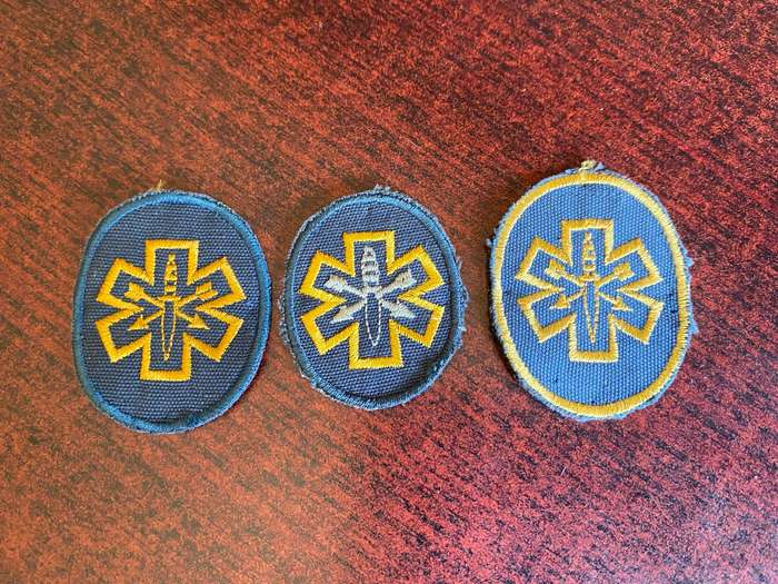 POLICE EMERGENCY MEDICAL SERVICES (EMS) PATCHES