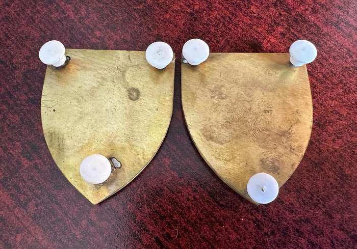 REGIMENT GROOT KAROO FLASH PAIR-ORIGINAL-PINS INTACT