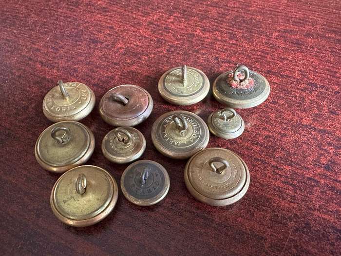 SA NAVY TUNIC BUTTONS