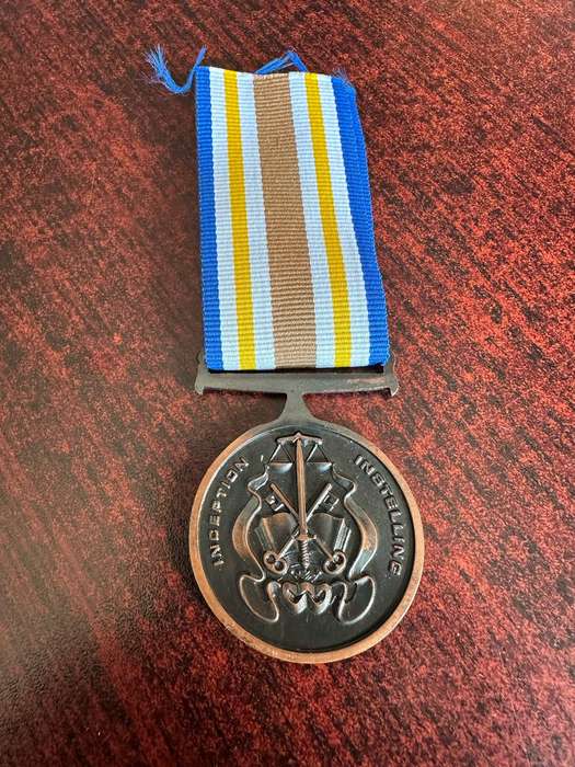NAMIBIA CORRECTIONAL SERVICES BRONZE SERVICE MEDAL
