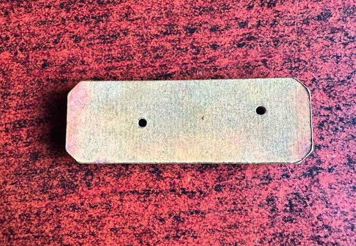 SA ARMY ENAMEL BACKING FOR SHOOTING QUALIFICATION BAR