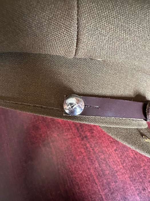 CORPS OF PROFESSIONAL OFFICERS PEAKED CAP -APPROVED 1978-SIZE 57-GOOD CONDITION