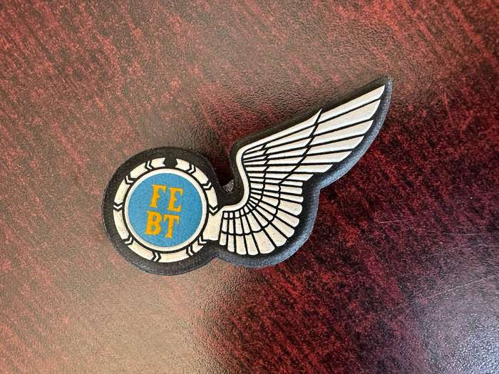 SAAF FLIGHT ENGINEER TUPPER WING 1993-2003- 2 PINS