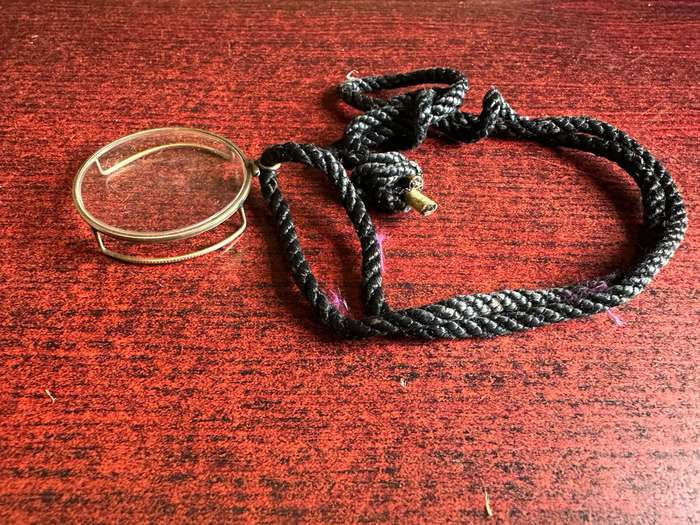 VINTAGE, SINGLE LOUPE SPECTACLES