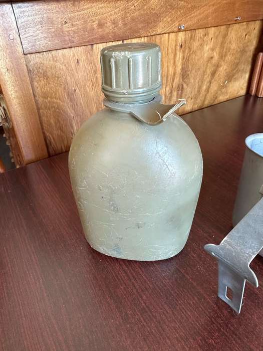 SADF PERIOD WATER BOTTLE WITH FIRE BUCKET-COMES WITH LID