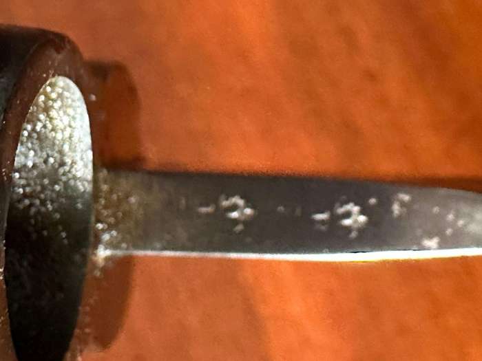 Boer War pattern 1888 MK1 bayonet. Made by Mole. No scabbard