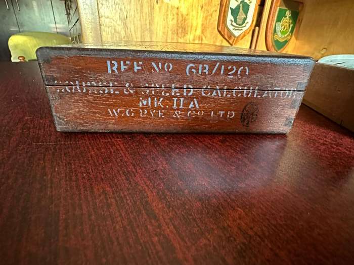 Original WW2 navigation equipment ,complete and good condition. Computer height and air speed mark