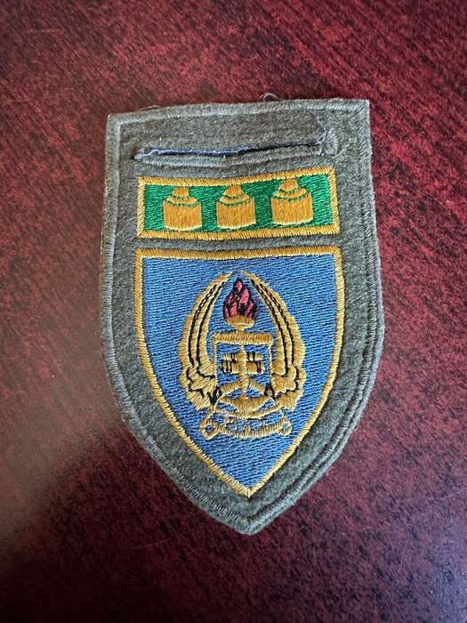 Gymnasium cloth shoulder. One pin.