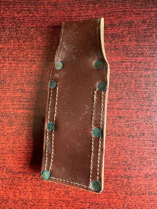 Leather frog for the 1907 pattern bayonet. No markings