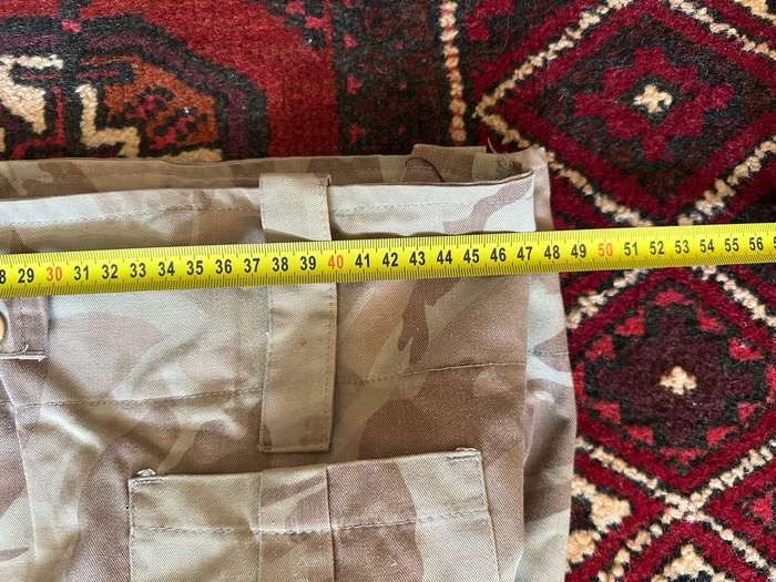 AWB Camo Trousers, Size: Please refer to pictures, Pipe Length: 81 cm