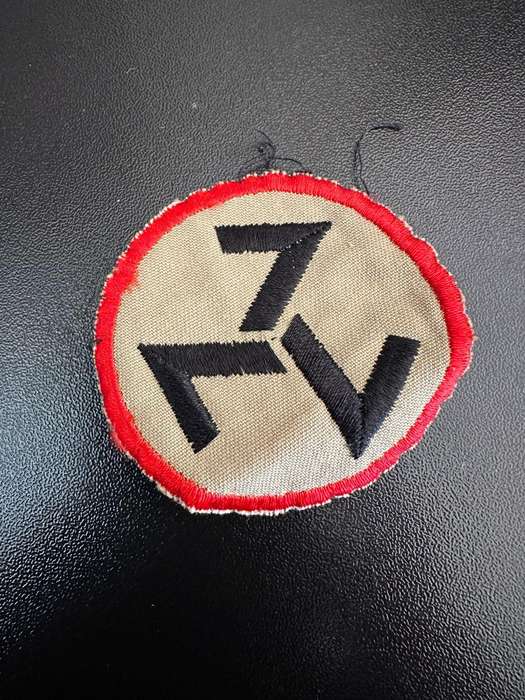 AWB embroidered cloth arm patch.