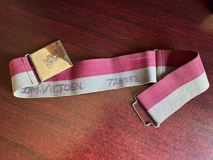 Rhodesian Grey Scouts, stable belt. Good and complete condition. Extended length 97 cm.