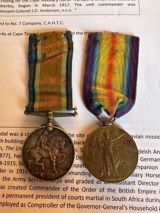 WW1 Group of 2. Copies of records named to Nielse N. charged with stealing public goods and taken in