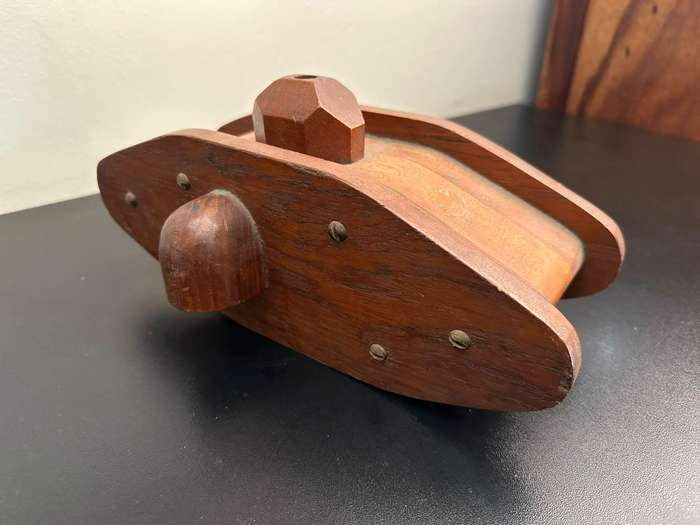 WW1 Trench art. Measures 27x18 cm. Height 12 cm.