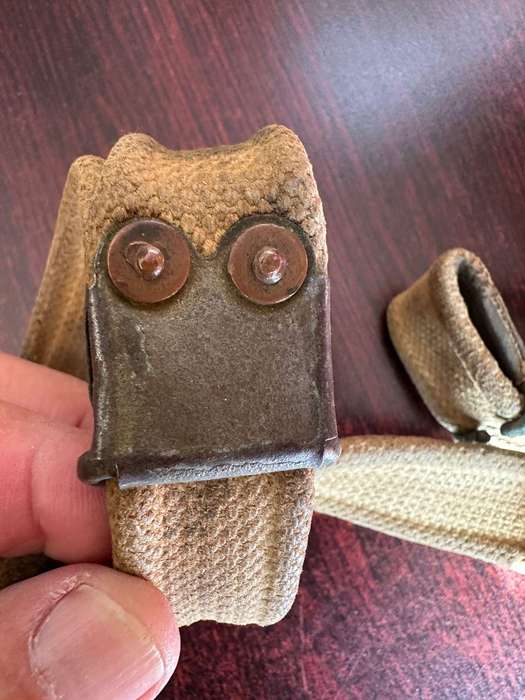 .303 Rifle sling. Brass ends.