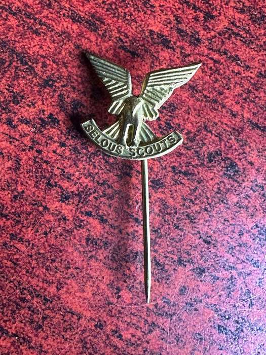 Selous Scouts pin badge.