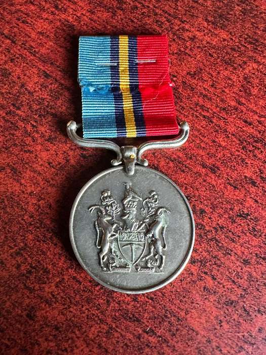 Rhodesia GSM awarded to 123276 SMN J.A. Abreu.