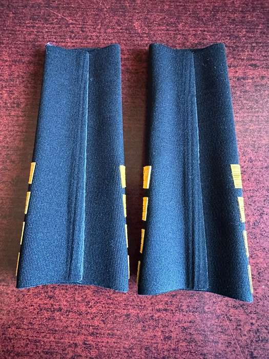 SA Navy rank epaulette pair for captain. Tupper.