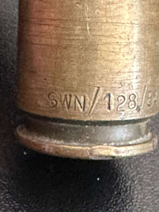 20 mm Round. Deactivated. Height 19cm.
