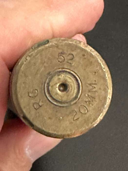 20 mm Round. Deactivated. Height 19cm.
