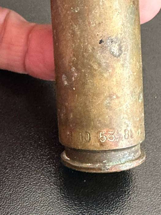 20mm. Round deactivated. Height 18cm