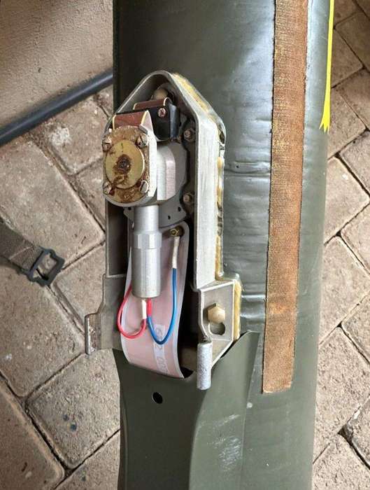 Border War period Millan Franco-West German anti tank guided missile tube,accepted for service 1972.