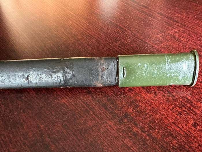 1907 Bayonet by Wilkinson with scabbard. Scabbard not in a good condition.
