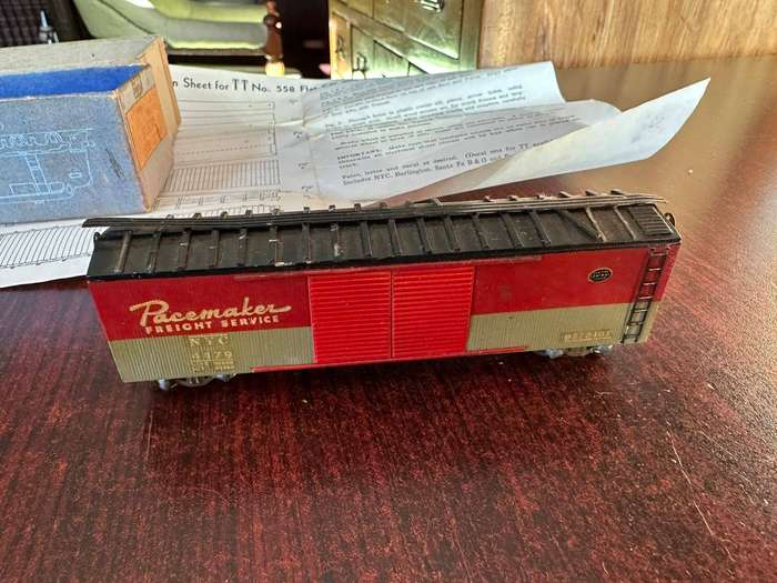 TT Guage(1:120 scale) freight car.
