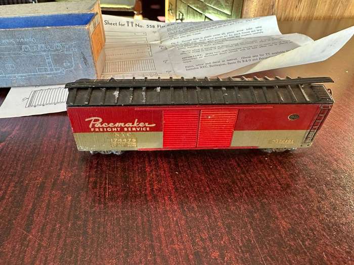TT Guage(1:120 scale) freight car.