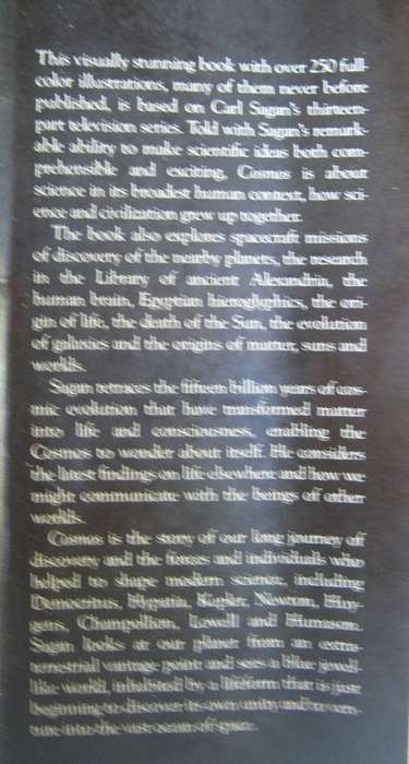 Cosmos Empire of Silver Carl Sagan