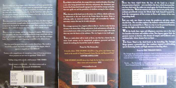 3 Tom Lloyd The Twilight Reign Books The Stormcaller | The Twilight Herald | The Grave Thief