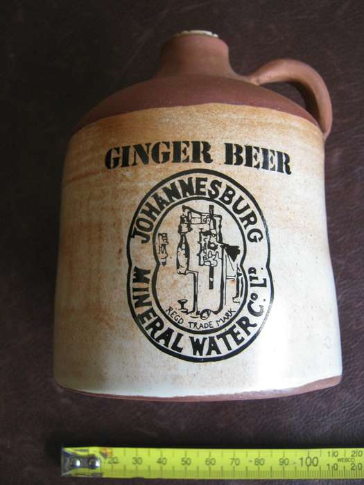 Johannesburg Mineral Water Replica Ginger Beer Bottle
