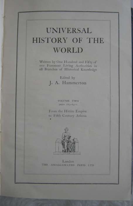 Universal History of the World - 5 Volumes  Fully Illustrated