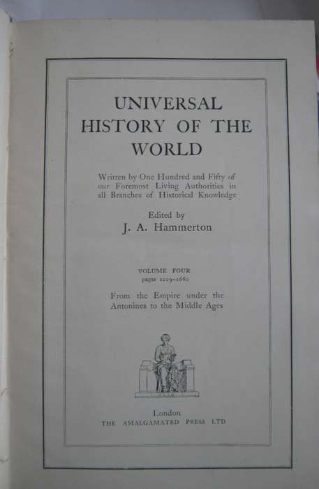 Universal History of the World - 5 Volumes  Fully Illustrated