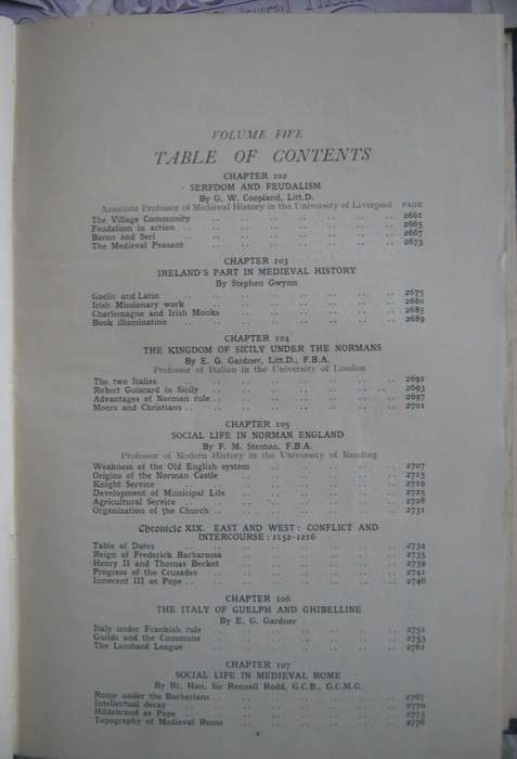 Universal History of the World - 5 Volumes  Fully Illustrated